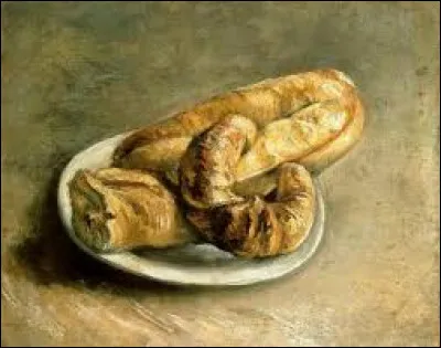Quel postimpressionniste a réalisé cette toile intitulée ''Assiette de pain'', en 1887 ?