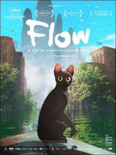 "Flow, le chat qui n'avait plus peur de l'eau" est un film...