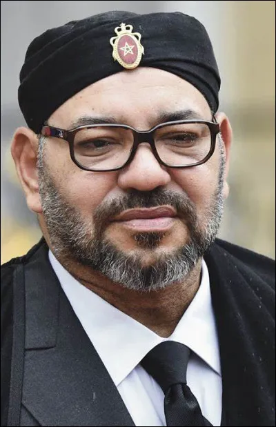 Qui est ce monarque en M, roi du Maroc ?