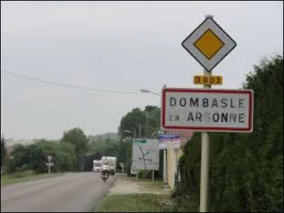 Nous sommes maintenant en Lorraine, à l'entrée de Dombasle-en-Argonne. Commune de l'aire d'attraction Verdunoise, sur les bords de la Vadelaincourt, elle se situe ...