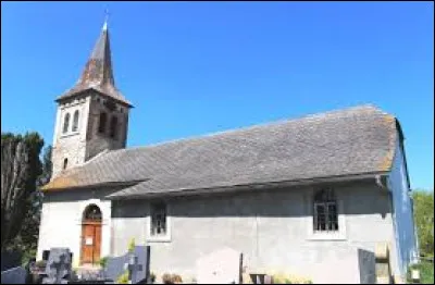 Voici l'église Saint-Jean-Baptiste, à Lespouey. Village de l'aire d'attraction Tarbaise, traversé par l'Arrêt-Darré, il se situe dans le département ...