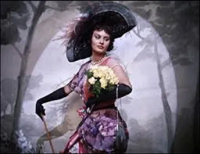 Quelle actrice italienne est à l'affiche du film "Le Carrousel fantastique" en 1954 ?