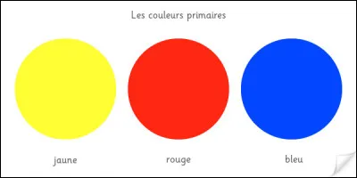 Est-ce une couleur primaire ? (Le vert n’en est pas une, ici.)