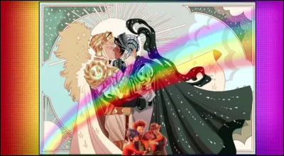 Laquelle de ces couleurs napparaît pas sur la tenue du super-vilain ?