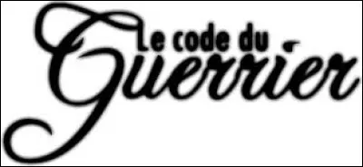 Il y a un code à apprendre et à respecter, c'est...
