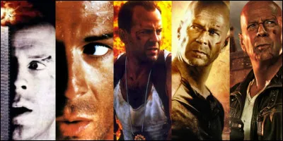Quel rôle interprète l'acteur Bruce Willis dans la série de films "Die Hard" ?