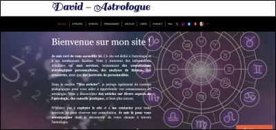 Quel est le domaine principal abordé sur David-Astrologue.fr ?