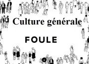 Quiz Culture gnrale ''Foule'' !