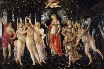 Quel peintre italien est l'auteur de ce tableau intitulé ''Le Printemps'' ?
