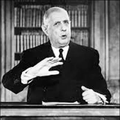 Quelle phrase Charles de Gaulle a-t-il prononc&eacute;e lors d�un discours du 24 juillet 1967 ?