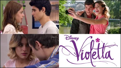 Avec qui Violetta est-elle sortie ?