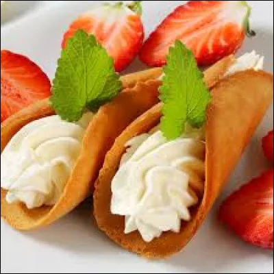 À vous de compléter : "Le cornet de ..." :