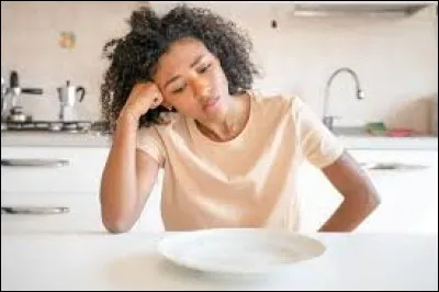 As-tu l'impression de ne pas avoir faim en ce moment ?
