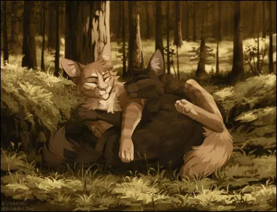 Je suis la partenaire d'un personnage important du cycle 3. Ma patte se casse r&eacute;guli&egrave;rement, ce qui m'a emp&ecirc;ch&eacute; un moment de pouvoir devenir guerri&egrave;re.