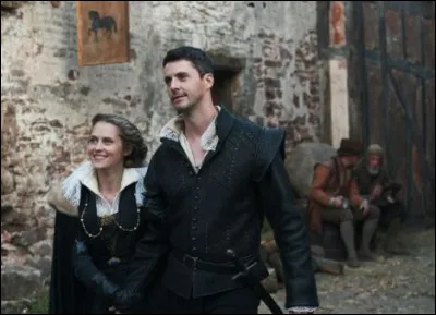 Sur l'image, nous voyons Matthew et Diana. Dans quelle série Netflix tombent-ils amoureux ?