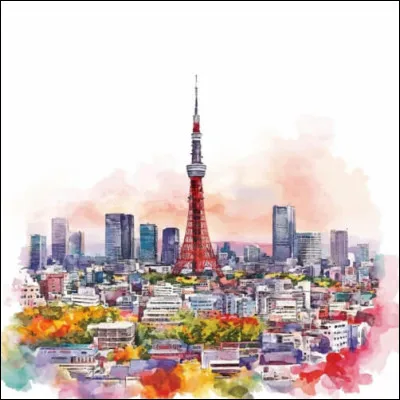 La conception de la tour de Tokyo s'inspire de celle de l'Empire State Building.