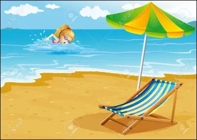 Lorsque la baignade est interdite, le drapeau est de couleur ...