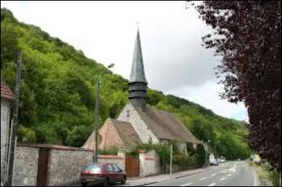 Voici l'église Saint-Germain-de-Paris, à Jeufosse. Ancienne commune francilienne, dans la Grande Couronne, elle se situe dans le département ...