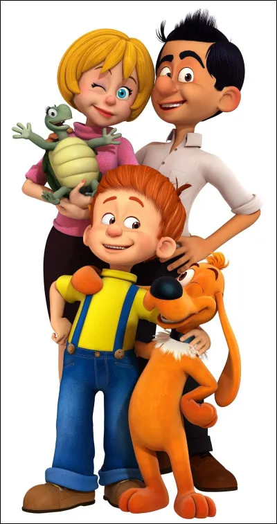 Comment se nomme le chien dans ce dessin animé ?