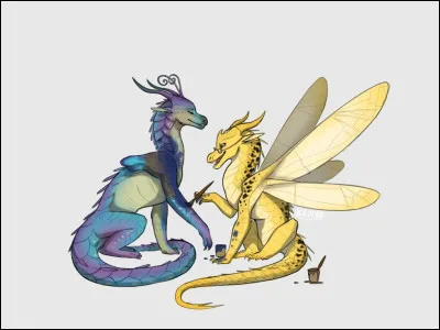 Quel dragon est le héros principal du premier tome ?