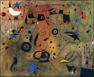 De 1939 à 1941, l'artiste Joan Miró a composé une série de tableaux intitulée...