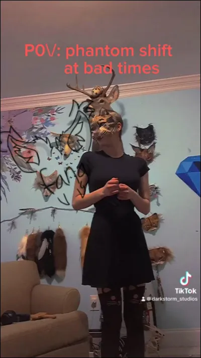 Et des shifts fantômes, en as-tu ? (Quand tu ressens des parties du corps de ton theriotype.)