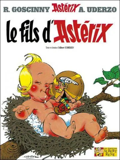 Dans 'Le fils d'Astérix', qui sont les parents biologiques du bébé que recueille Astérix ?