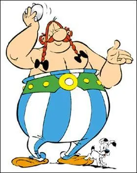 Quelle est la première transformation physique que subit Obélix dans 'La galère d'Obélix' ?