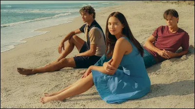 Quelle est cette série avec une fille et deux frères en été ?