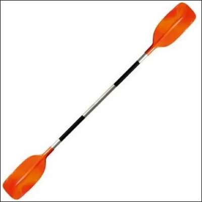 Comment se nomme la rame sur un canoë ?