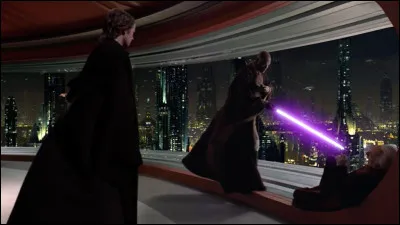 Dans "Star Wars III", que se passe-t-il entre Anakin Skywalker, Mace Windu et Palpatine ?