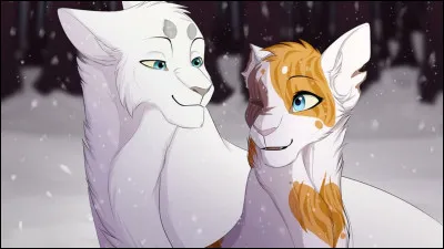 De qui Coeur Blanc est-elle la compagne ?