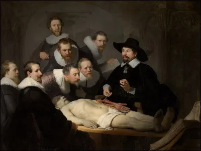 Expos&eacute; &agrave; la Haye, ce c&eacute;l&egrave;bre tableau de Rembrandt s'appelle "La Le&ccedil;on d'anatomie du docteur...".