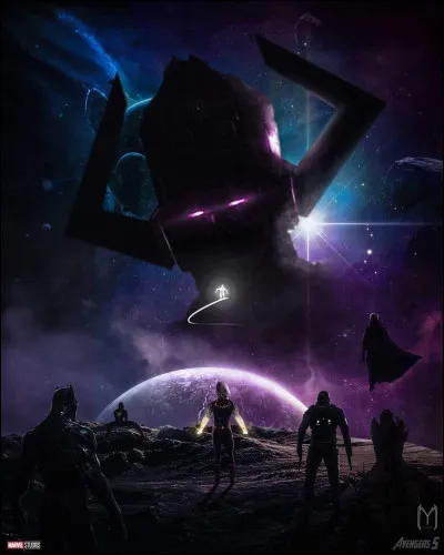 Qui est ce méchant de Marvel que lon voit dans l'ombre ?