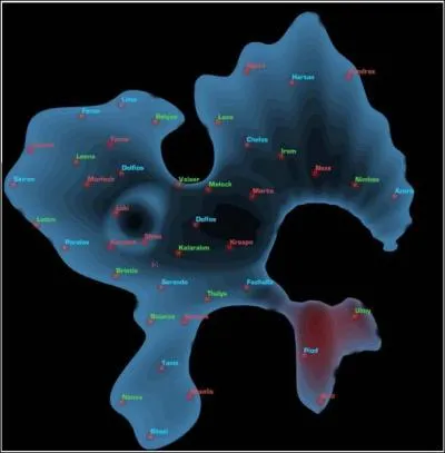 Sur cette carte, o peut-on trouver le NPC BOSS : ONI 100 ?
