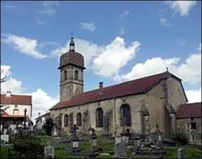 Voici l'église Saint-Germain, à Melincourt. Village Haut-Saônois, il se situe dans l'ancienne région ...