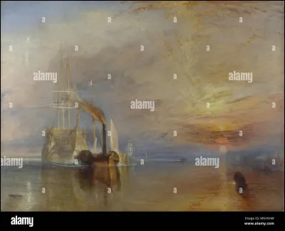 Qui a peint "Le Dernier voyage du Téméraire " ?