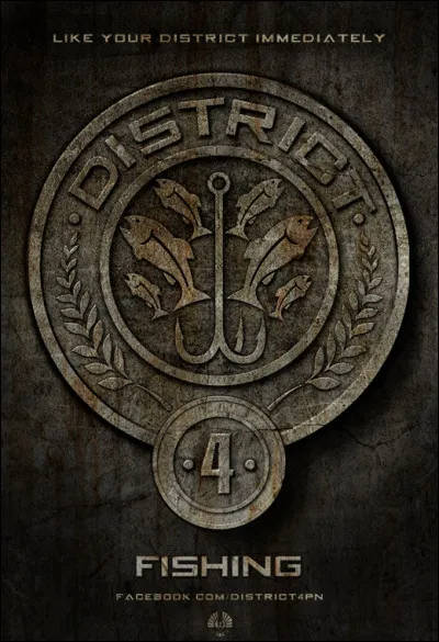 Parmi les personnages suivants, lequel ne vient pas du district 4 ?
