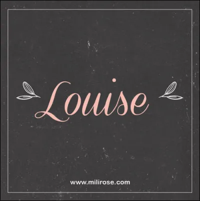 Quel jour célèbre-t-on les Louise ?