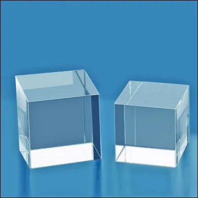 Quel est le volume en litre dun cube en verre de 1m³ ?