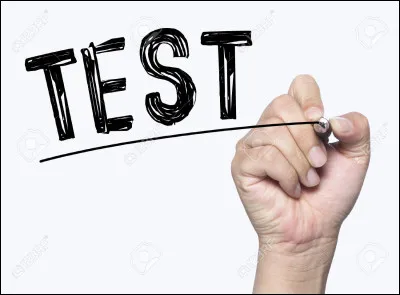 Pour quelle raison fais-tu ce test ?