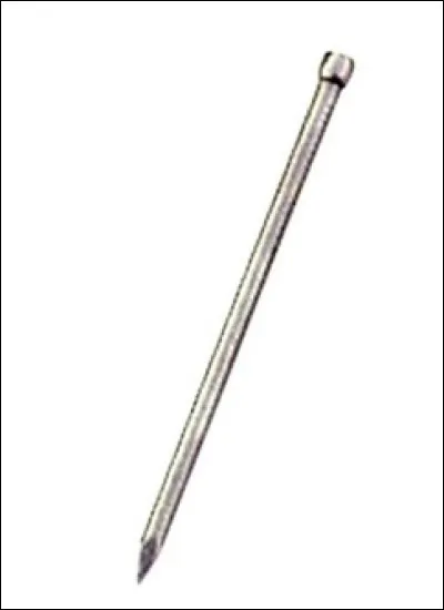 Cette pointe est discrète et est nommée...