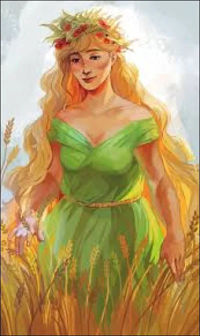 Cette déesse (Déméter ) est celle de