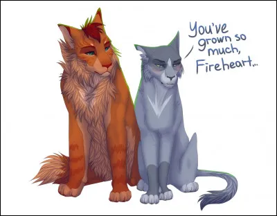 Étoile de Feu a été nommé ''Cœur de Feu'' en honneur du meilleur ami d'Étoile Bleue.