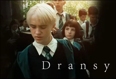 Et pour finir, préfères-tu Dransy ou Dramione ?