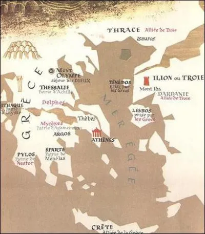 Quel dieu-fleuve n'a absolument aucun rapport avec Troie et n'est pas voqu dans l'Illiade ?