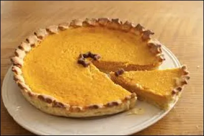 Quel dessert est traditionnellement consommé lors de la fête de Thanksgiving aux États-Unis ?
