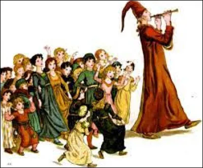 Qui a écrit ce conte : "Le Joueur de flûte de Hamelin" ?