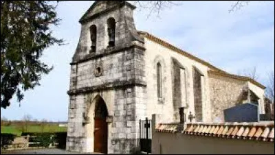 Voici l'église Saint-Éloi, à Naresse. Commune Lot-et-Garonnaise, elle se situe en région ...