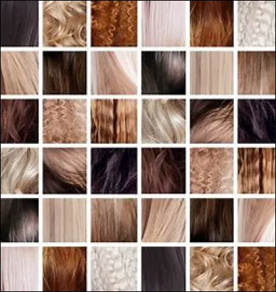 De quelle couleur sont tes cheveux ?